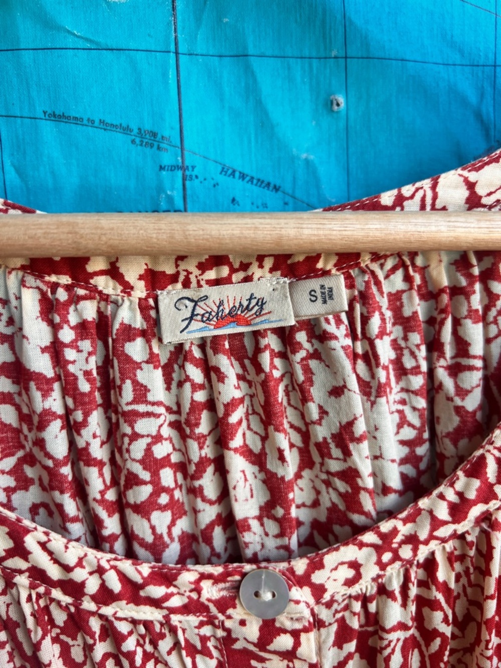 Faherty Carmel Midi Dress - Picture 4 of 6
